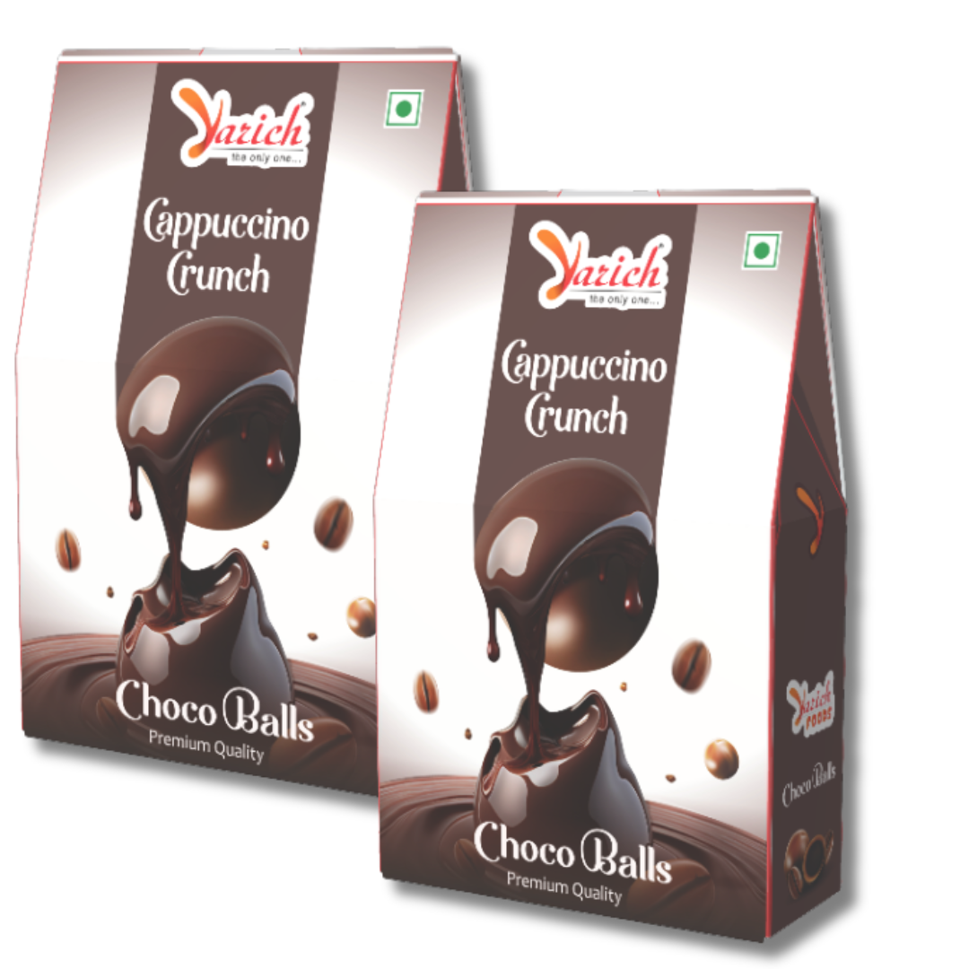 Cappuccino Crunch Choco Balls - Pack of 2