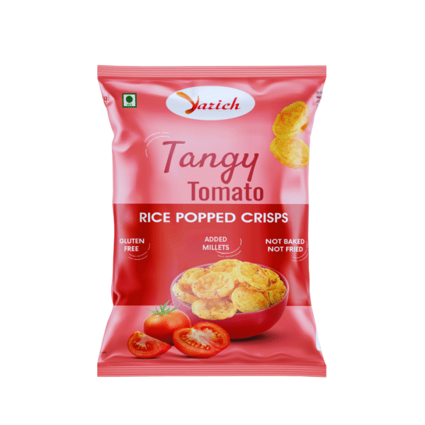 Tangy Tomato Rice Popped Chips