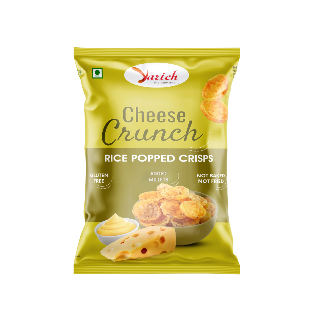 Cheese Crunch Rice Popped Chips